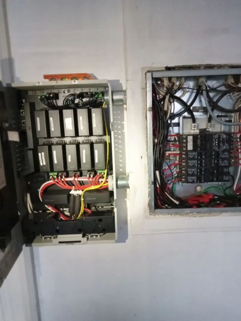 Electrical panel upgrade completed for Indoor Lighting Installation in West Goshen
